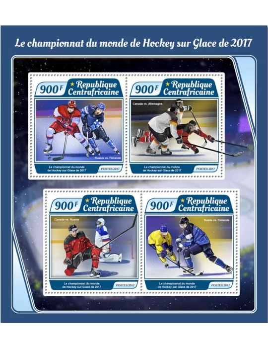 n° 5101/5104 - Timbre CENTRAFRIQUE Poste