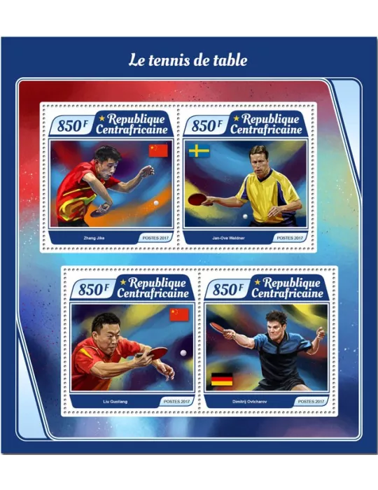 n° 5121/5124 - Timbre CENTRAFRIQUE Poste
