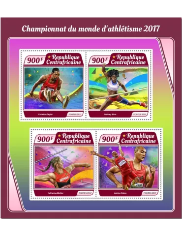 n° 5133/5136 - Timbre CENTRAFRIQUE Poste