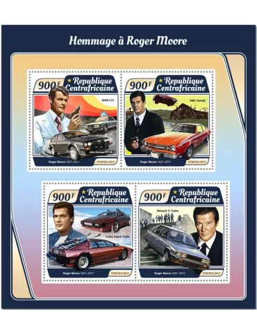 n° 5149/5152 - Timbre CENTRAFRIQUE Poste