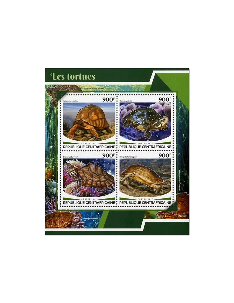 n° 5213/5216 - Timbre CENTRAFRIQUE Poste