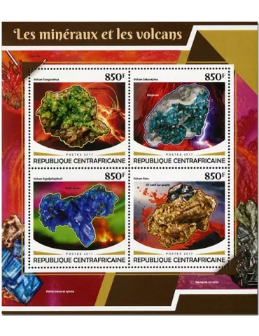 n° 5241/5244 - Timbre CENTRAFRIQUE Poste