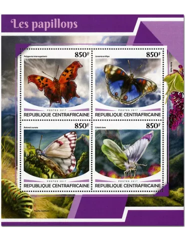 n° 5249/5252 - Timbre CENTRAFRIQUE Poste