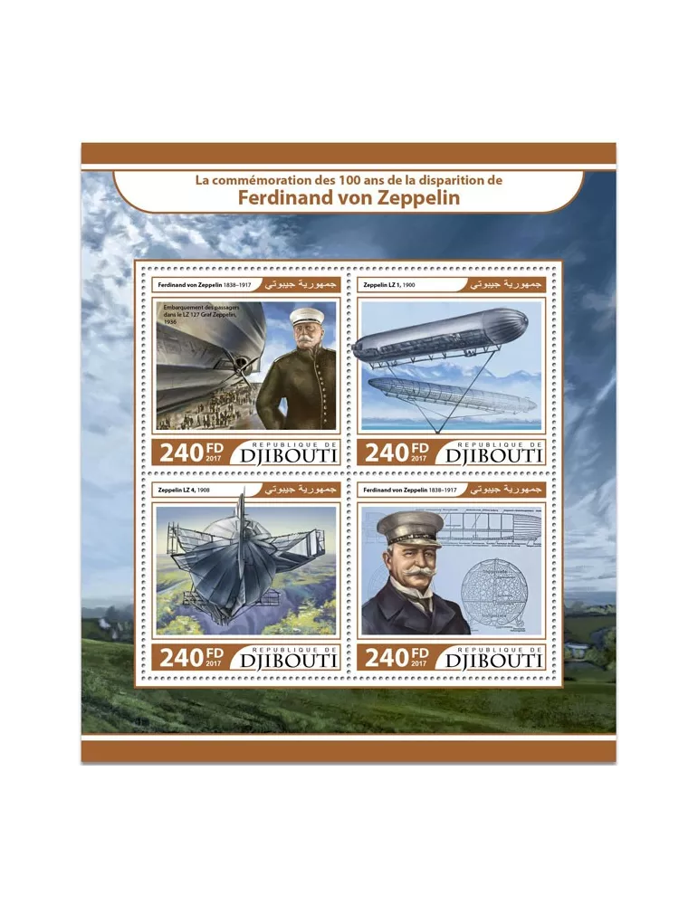 n° 1472/1475 - Timbre DJIBOUTI Poste