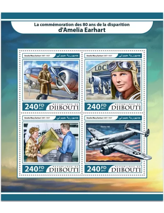 n° 1476/1479 - Timbre DJIBOUTI Poste