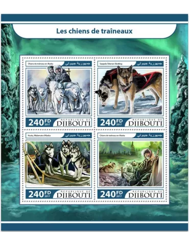 n° 1480/1483 - Timbre DJIBOUTI Poste