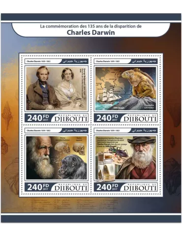 n° 1536/1539 - Timbre DJIBOUTI Poste