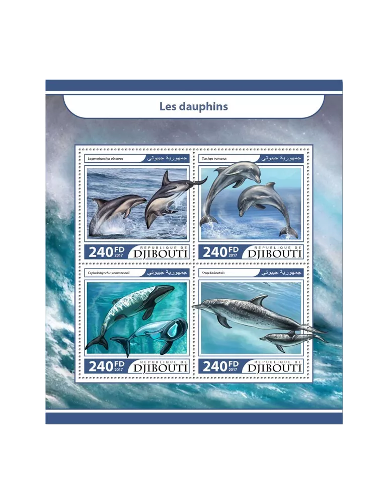 n° 1576/1579 - Timbre DJIBOUTI Poste