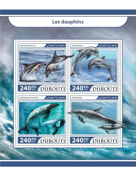 n° 1576/1579 - Timbre DJIBOUTI Poste