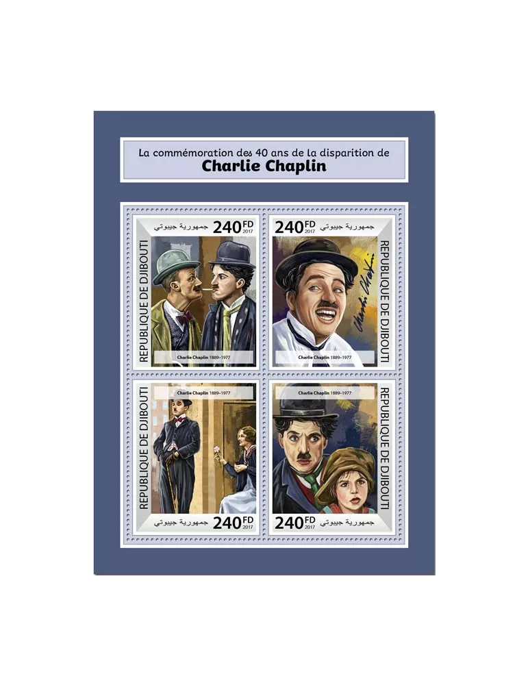 n° 1720/1723 - Timbre DJIBOUTI Poste