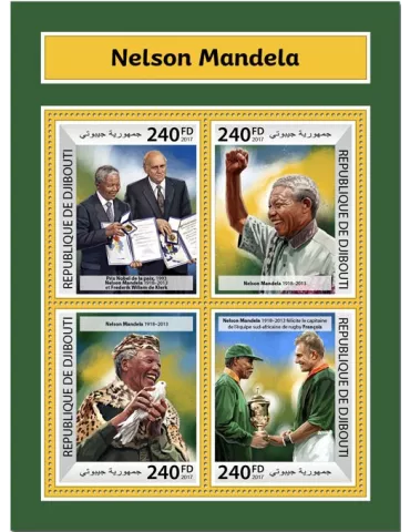 n° 1740/1743 - Timbre DJIBOUTI Poste