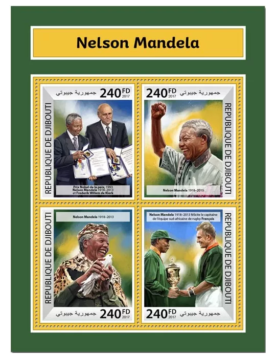 n° 1740/1743 - Timbre DJIBOUTI Poste