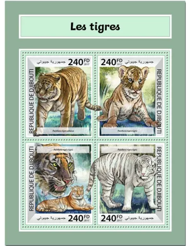 n° 1752/1755 - Timbre DJIBOUTI Poste