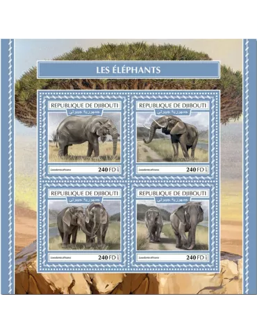 n° 1776/1779 - Timbre DJIBOUTI Poste
