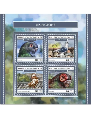 n° 1804/1807 - Timbre DJIBOUTI Poste