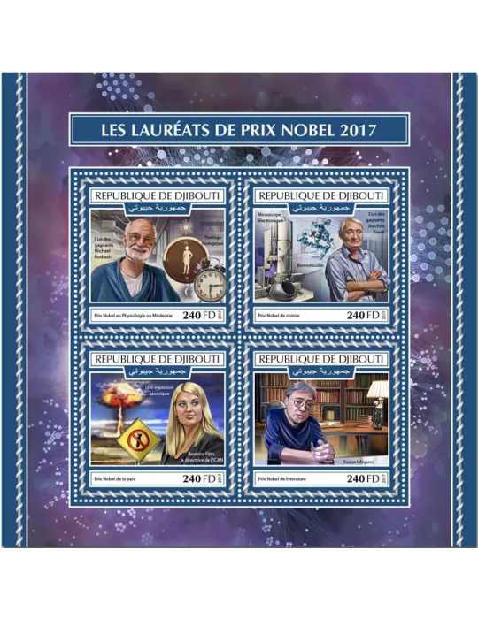 n° 1824/1827 - Timbre DJIBOUTI Poste