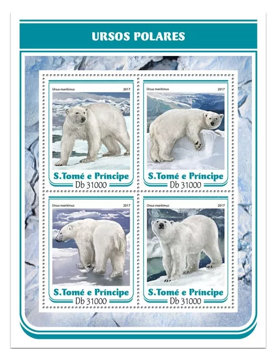 n° 5717/5720 - Timbre SAINT-THOMAS ET PRINCE Poste