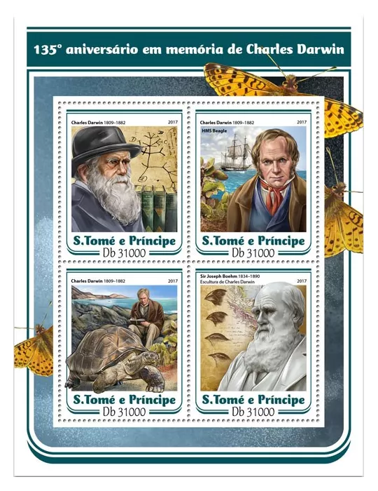 n° 5725/5728 - Timbre SAINT-THOMAS ET PRINCE Poste