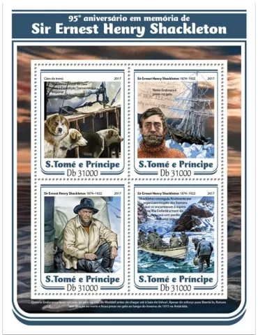 n° 5737/5740 - Timbre SAINT-THOMAS ET PRINCE Poste