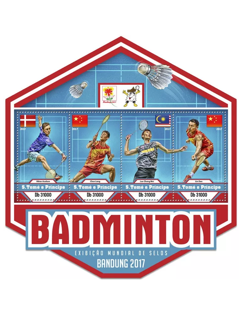 n° 5749/5752 - Timbre SAINT-THOMAS ET PRINCE Poste