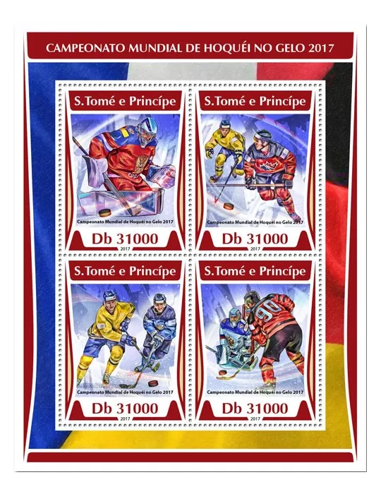 n° 5757/5760 - Timbre SAINT-THOMAS ET PRINCE Poste