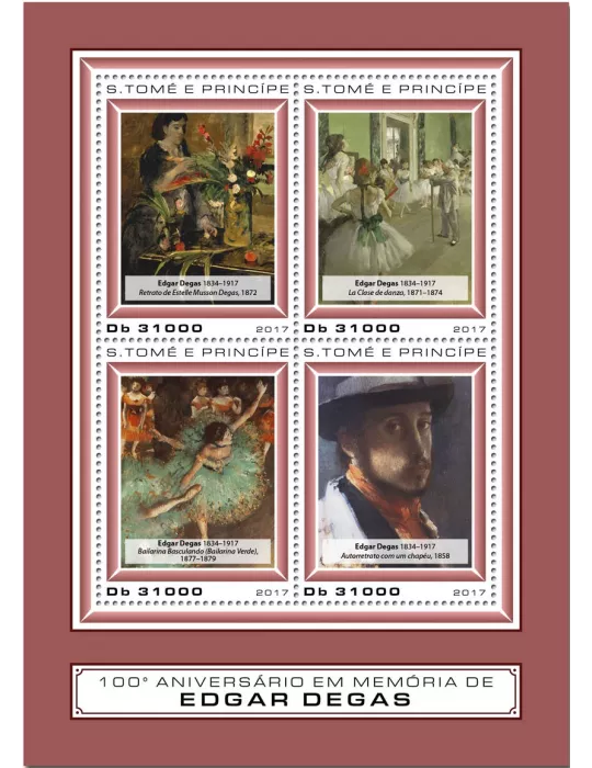 n° 5833/5836 - Timbre SAINT-THOMAS ET PRINCE Poste