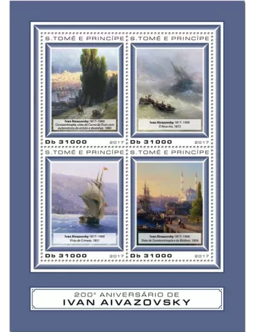 n° 5837/5840 - Timbre SAINT-THOMAS ET PRINCE Poste