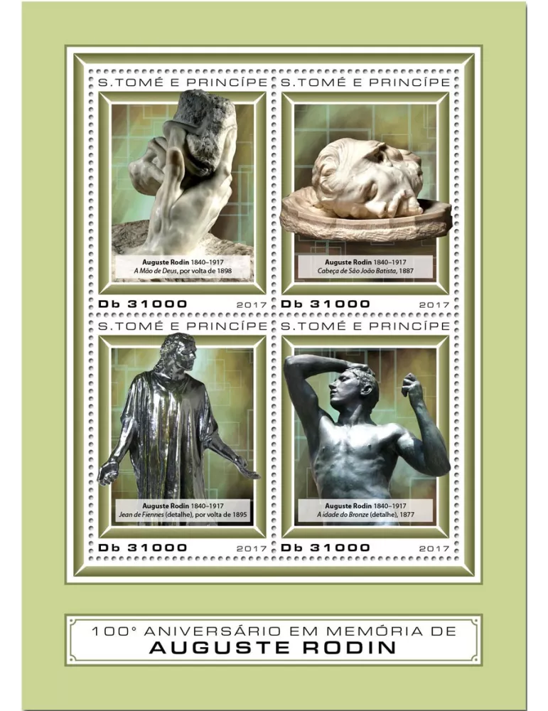 n° 5841/5844 - Timbre SAINT-THOMAS ET PRINCE Poste
