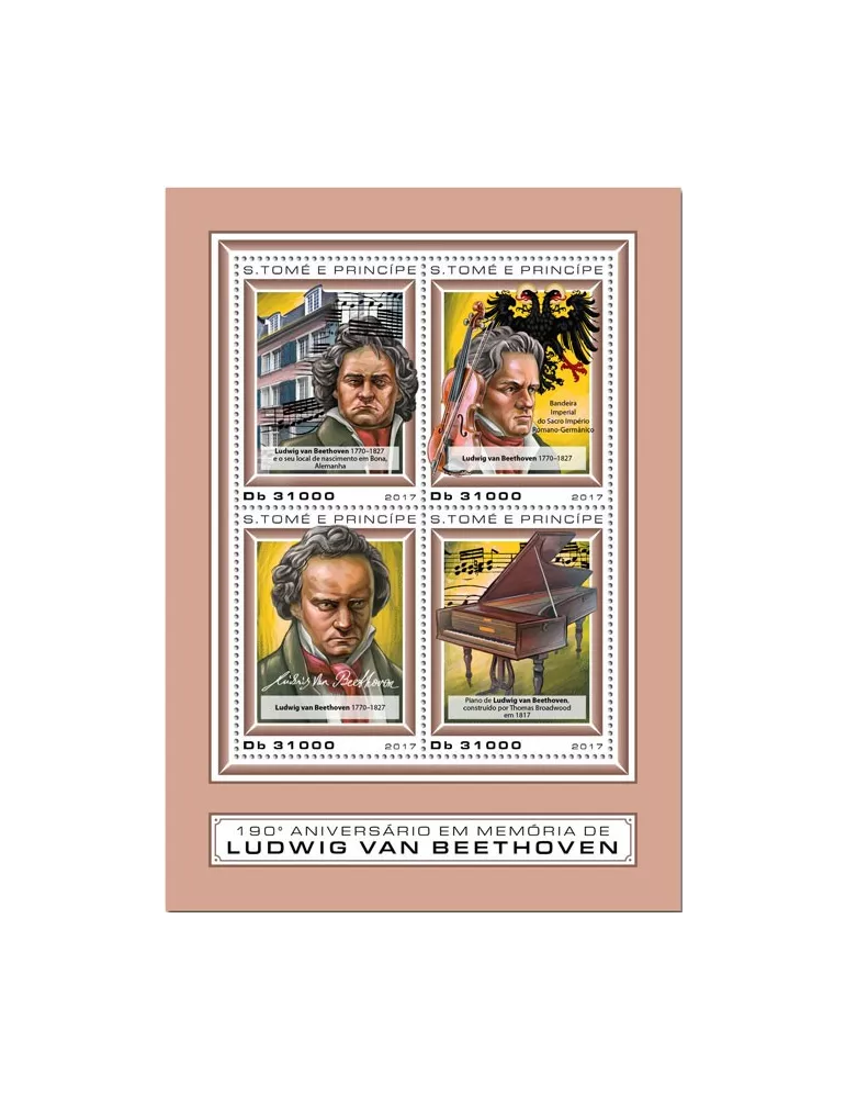 n° 5853/5856 - Timbre SAINT-THOMAS ET PRINCE Poste