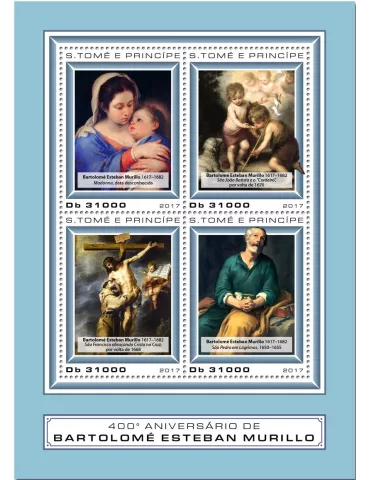 n° 5857/5860 - Timbre SAINT-THOMAS ET PRINCE Poste