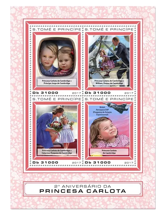 n° 5869/5872 - Timbre SAINT-THOMAS ET PRINCE Poste