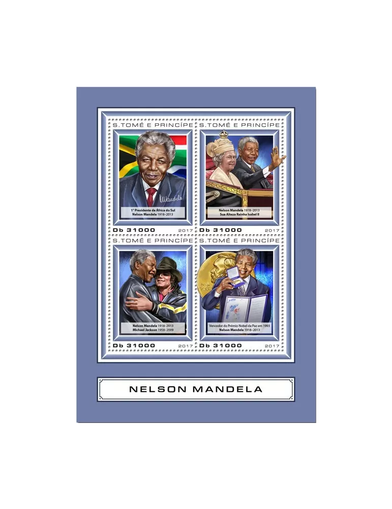 n° 5889/5892 - Timbre SAINT-THOMAS ET PRINCE Poste