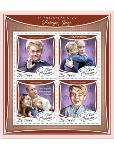 n° 5913/5916 - Timbre SAINT-THOMAS ET PRINCE Poste