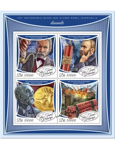 n° 5917/5920 - Timbre SAINT-THOMAS ET PRINCE Poste