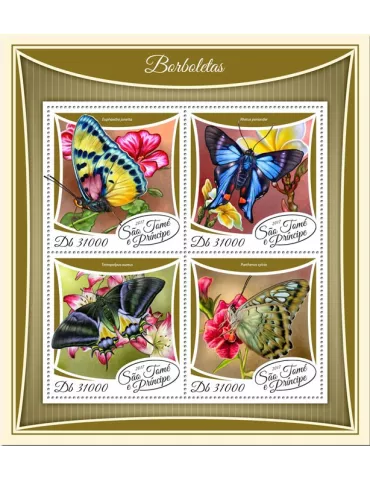 n° 5933/5936 - Timbre SAINT-THOMAS ET PRINCE Poste