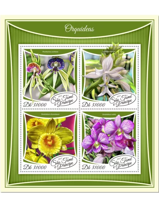 n° 5941/5944 - Timbre SAINT-THOMAS ET PRINCE Poste