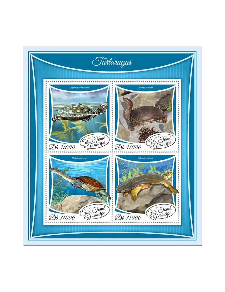 n° 5949/5952 - Timbre SAINT-THOMAS ET PRINCE Poste