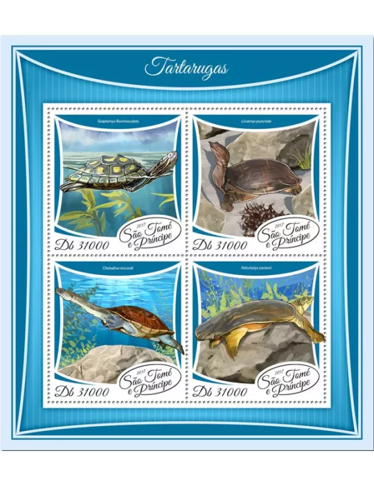 n° 5949/5952 - Timbre SAINT-THOMAS ET PRINCE Poste