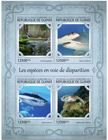 n° 8605/8608 - Timbre GUINÉE Poste