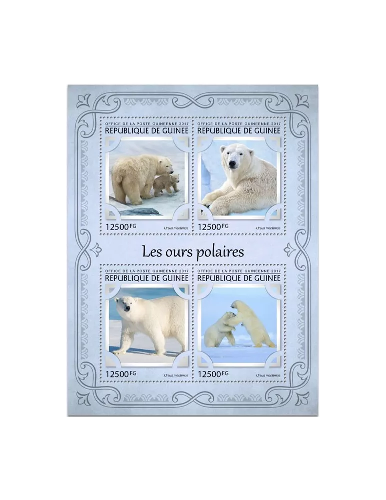 n° 8613/8616 - Timbre GUINÉE Poste