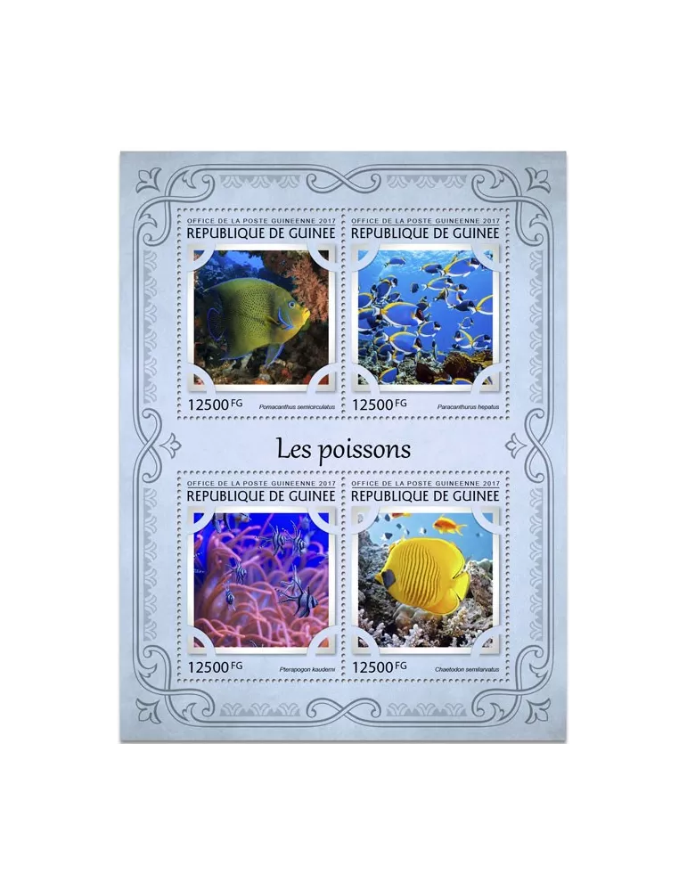 n° 8621/8624 - Timbre GUINÉE Poste