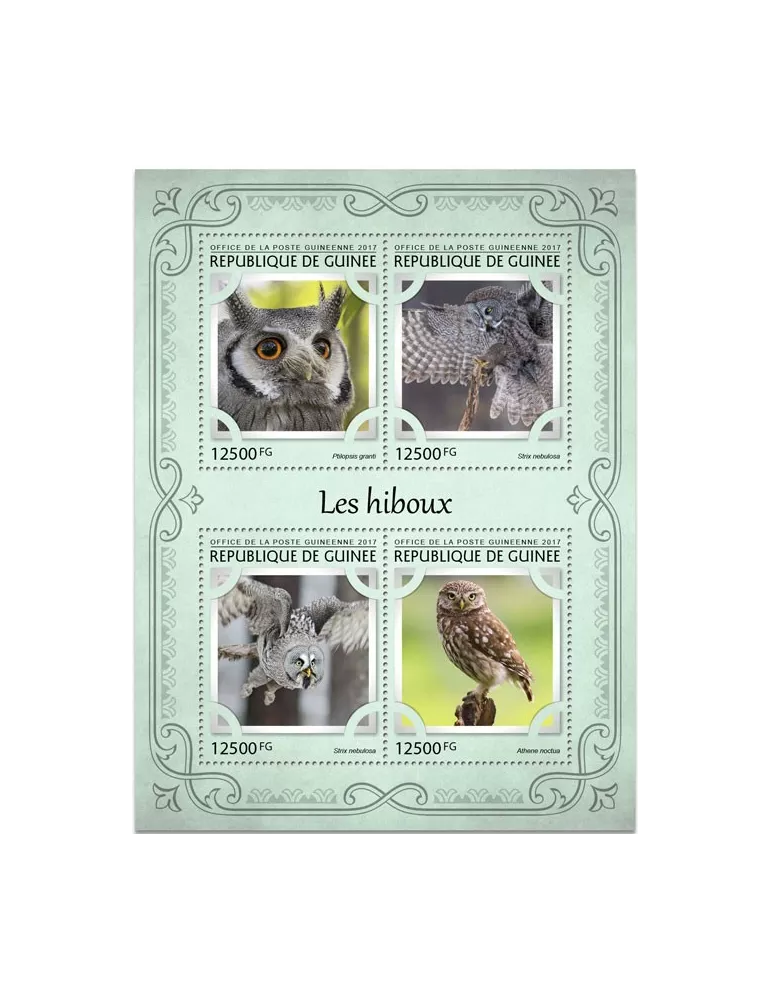 n° 8625/8628 - Timbre GUINÉE Poste