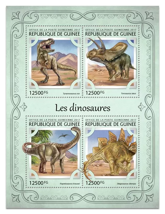 n° 8641/8644 - Timbre GUINÉE Poste