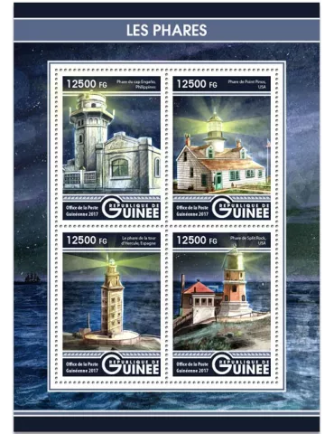 n° 8701/8704 - Timbre GUINÉE Poste