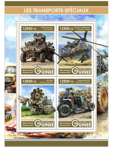 n° 8741/8744 - Timbre GUINÉE Poste