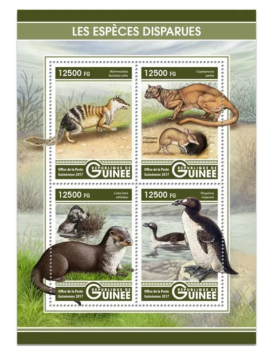 n° 8777/8780 - Timbre GUINÉE Poste