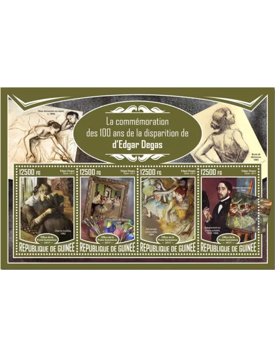 n° 8817/8820 - Timbre GUINÉE Poste