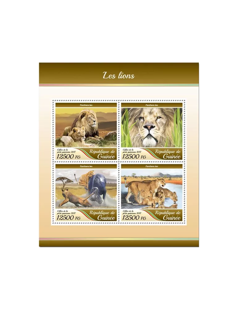 n° 8924/8927 - Timbre GUINÉE Poste