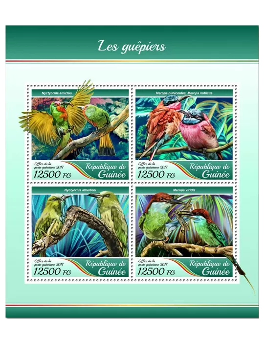 n° 8932/8935 - Timbre GUINÉE Poste