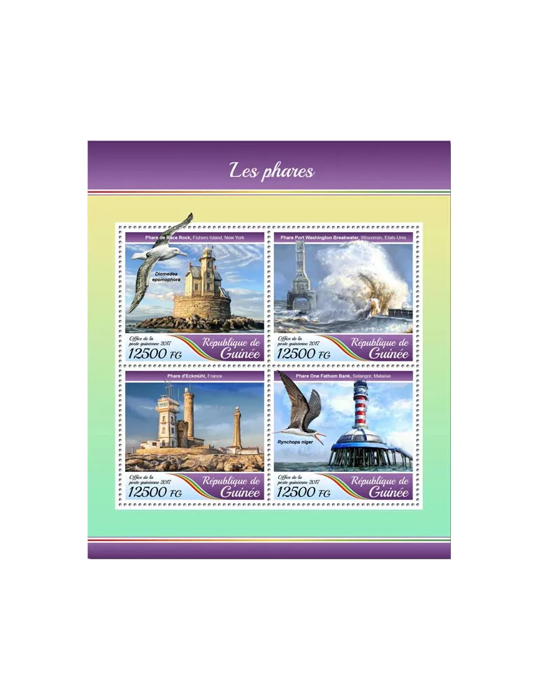 n° 8960/8963 - Timbre GUINÉE Poste